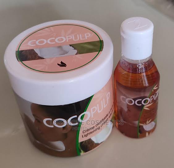 2 in 1 original cocopulp lightening cream and oil