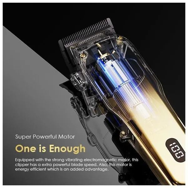 oraimo SmartClipper 2 Gold Professional and Powerful Cordless Hair Clipper