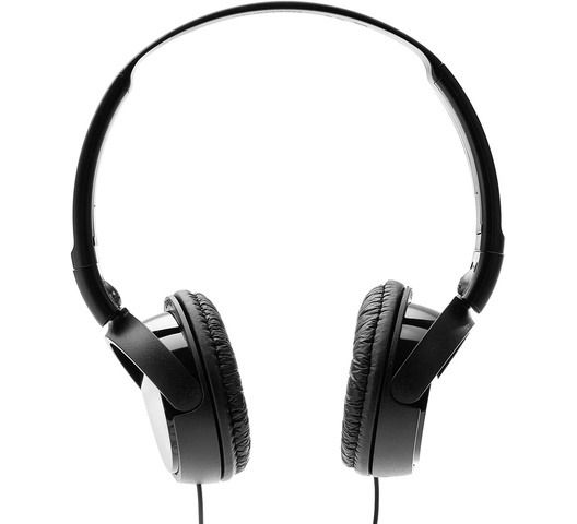 Original Sony MDR-ZX110AP Wired On-Ear Headphones - Black