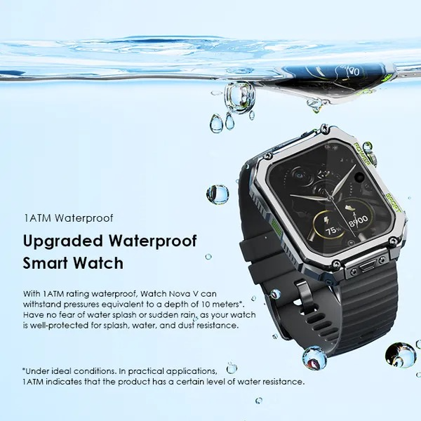 oraimo Watch Nova V 2.01" HD Video Watch Faces Smart Watch