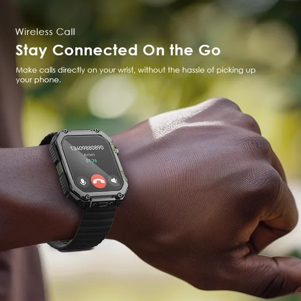oraimo Watch Nova V 2.01" HD Video Watch Faces Smart Watch
