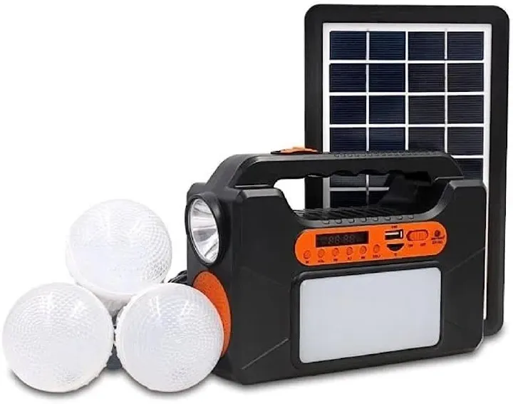 Mini Solar Lighting System With Speaker