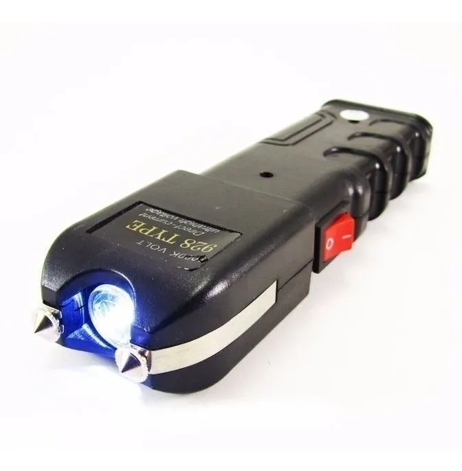 Heavy Duty Rechargeable with LED Stun Gun / Teaser with LED Flashlight