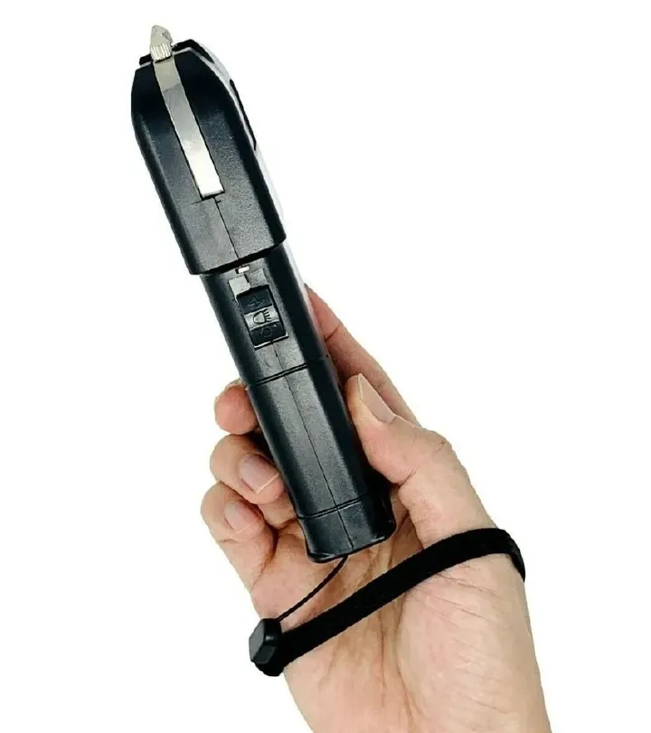 Heavy Duty Rechargeable with LED Stun Gun / Teaser with LED Flashlight