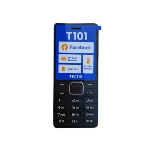 Tecno T101 Dual Sim, Wireless Fm, 1000mah battery