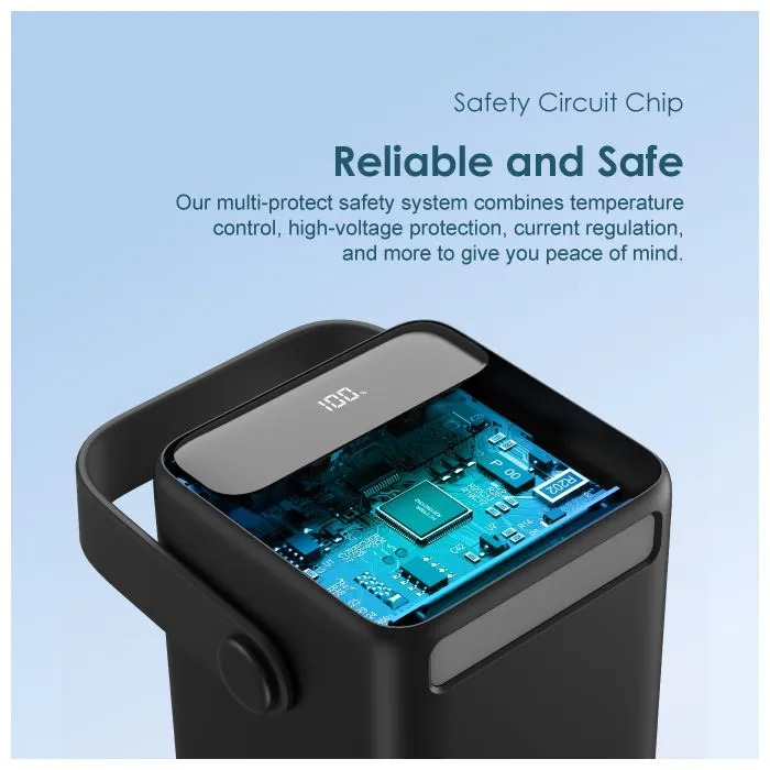 oraimo PowerBox 500 AniFast PD3.0 QC3.0 Four Output Ports 50000mAh Power Bank