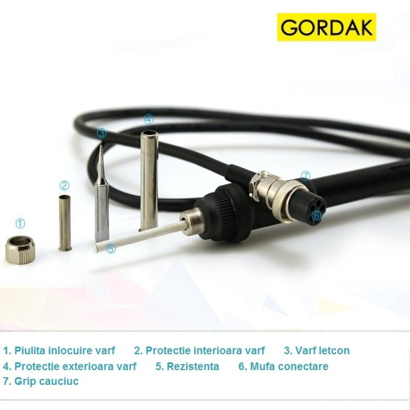 Gordak 979B hot air soldering station and letcon for Phone & Electronics Repair Station