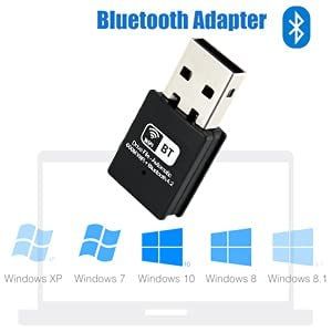 2-in-1 USB WiFi Bluetooth-compatible 5.0 Adapter 802.11ac 300Mbps Dual-band & USB Wifi LAN Adapter Dongle Network 802.11b/g/n