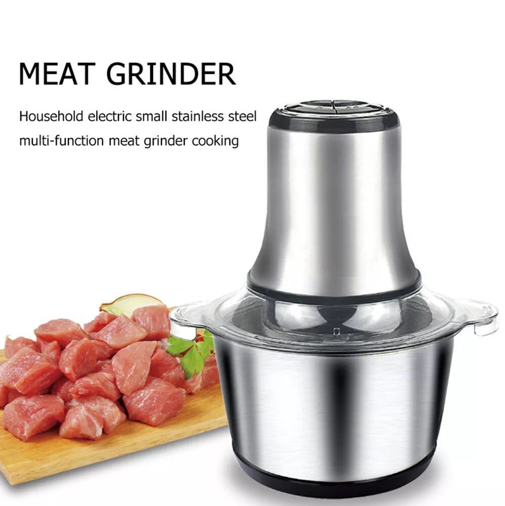 3 Ltrs Stainless Steel Electric Food Chopper 800W Electric Meat Grinder Meat Blenders