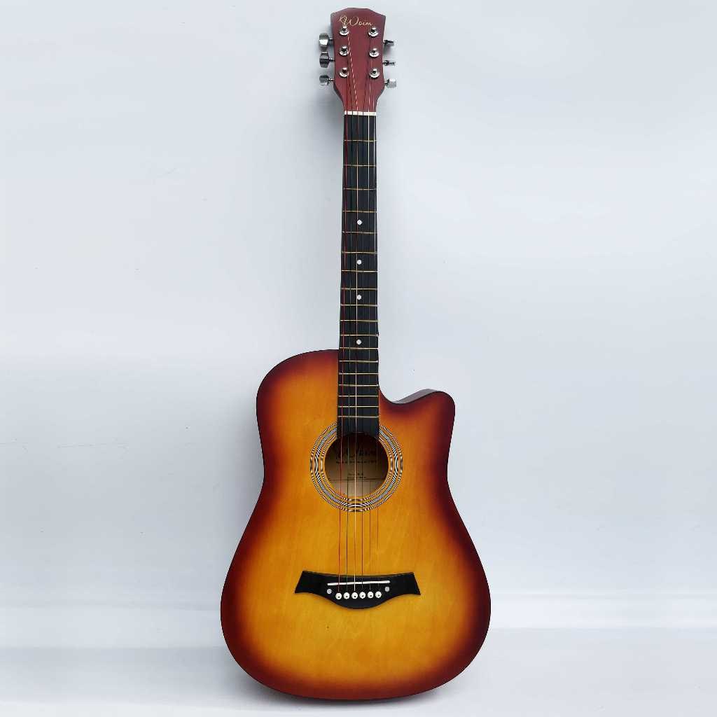 Happy Acoustic Guitar for 8 to 15 year Old Kid