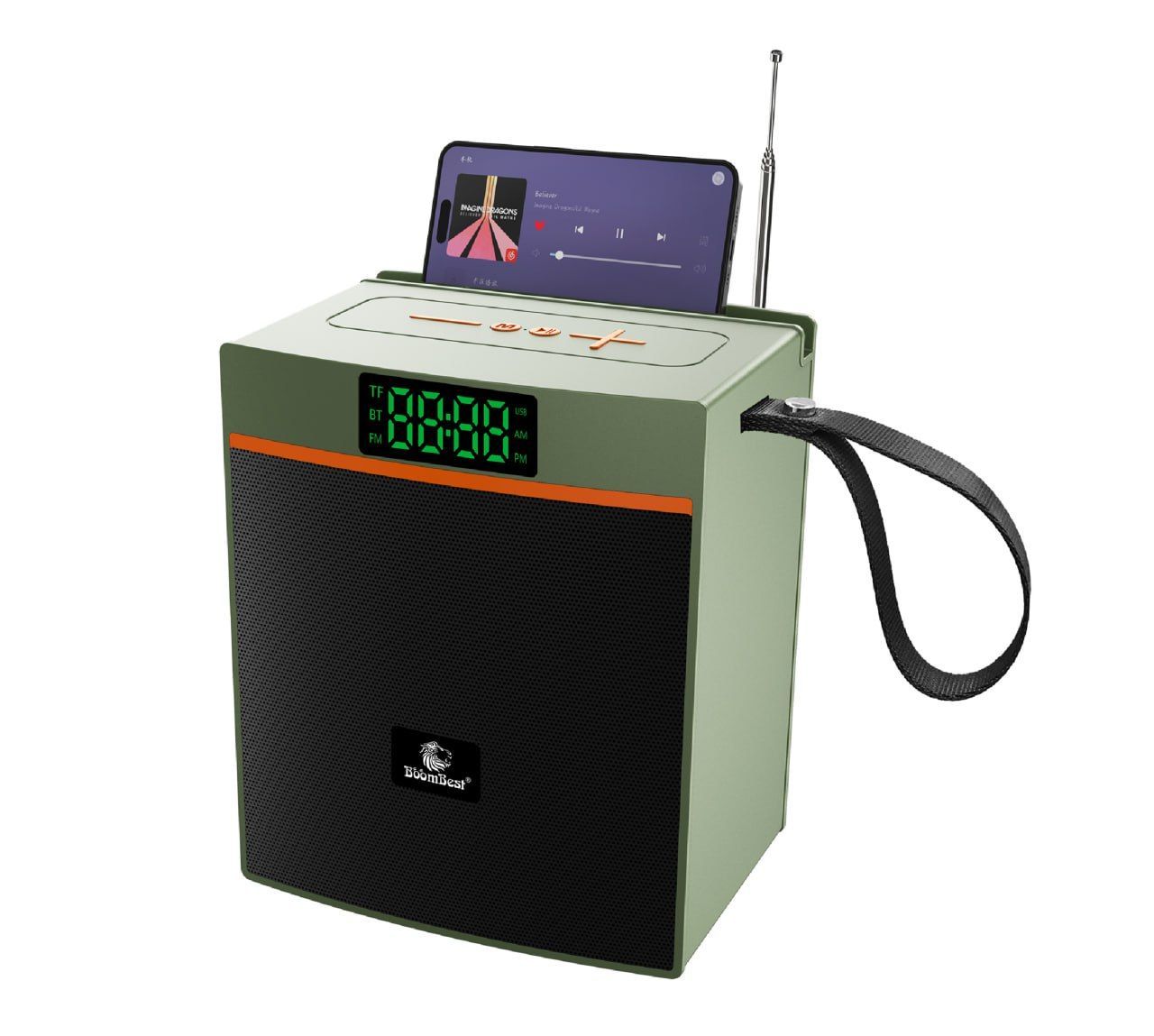 Boombest Super Bass Bluetooth Wireless Speaker with Radio