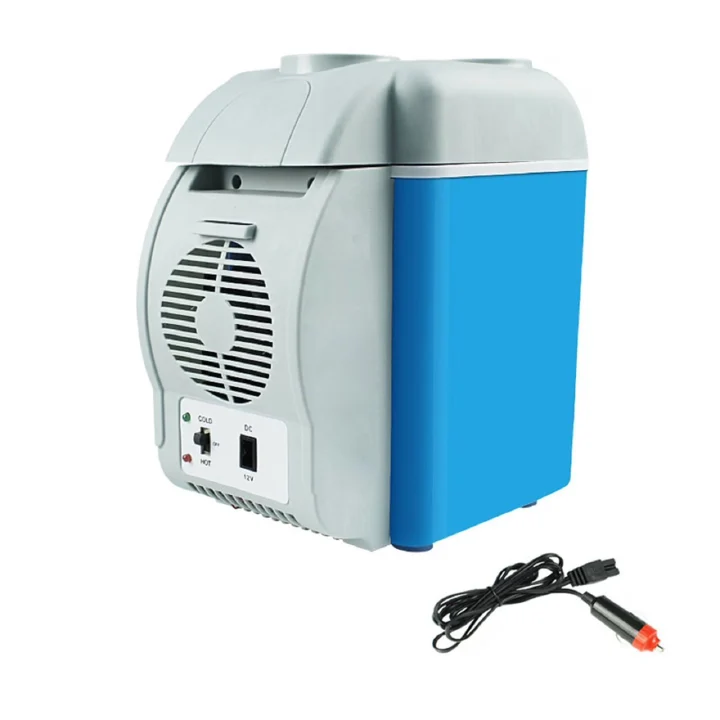 Mini Fridge Portable Table Top Electric Cooler Warmer Ice Box for Car & Hiking