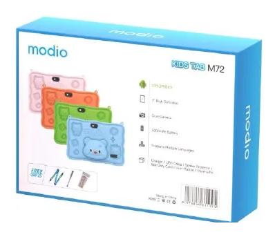 Modio M72 7-Inch Kids Tablet 6GB RAM 128GB Storage 4G SIM Dual Cameras