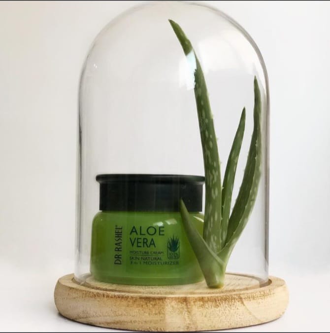 Dr. Rashel Aloe Vera Moisture Cream 3 in 1 Moisturizer - Day/Night Mask, Moisturizing, Smooth & Repair