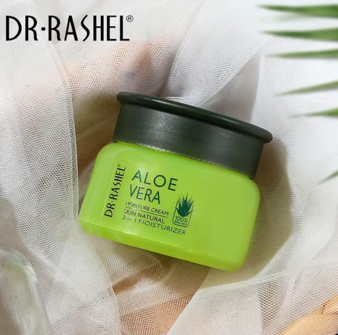 Dr. Rashel Aloe Vera Moisture Cream 3 in 1 Moisturizer - Day/Night Mask, Moisturizing, Smooth & Repair