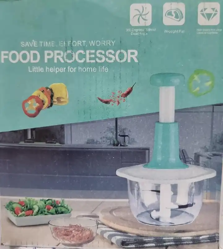 MANUAL PRESS CHOPPER FOOD PROCESSOR