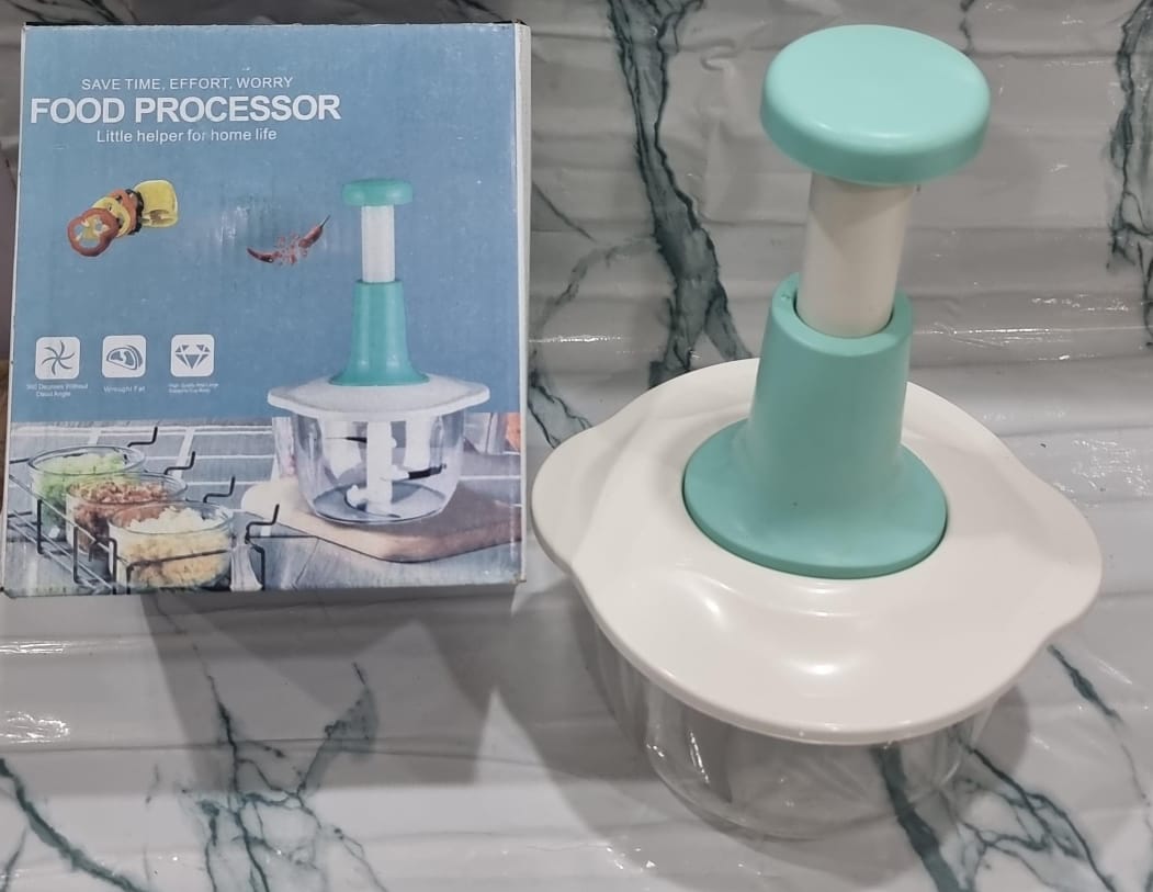 MANUAL PRESS CHOPPER FOOD PROCESSOR