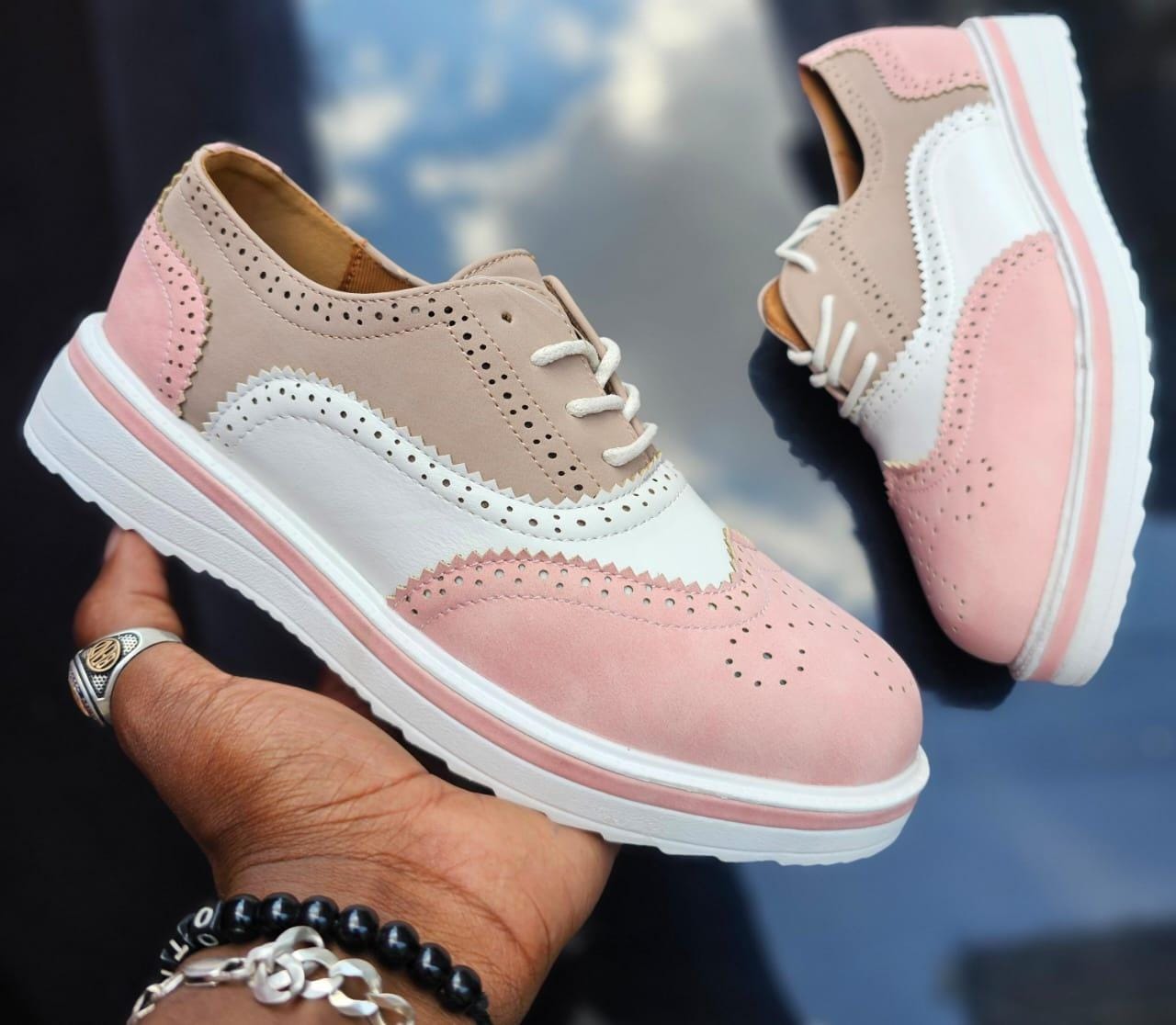 High Quality Oxford Brogues, Women Brogues Comfortable Shoes