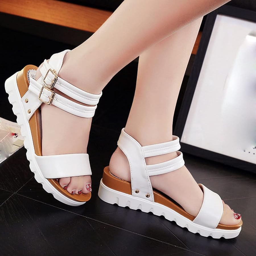 Women Fancy Low Wedge Shoes