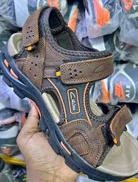 QUALITY MENS OPEN LEATHER SHOES