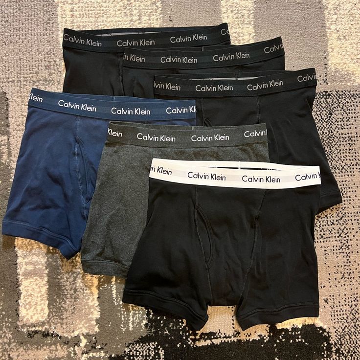 CLASSIC 3 PACK CALVIN KLEIN BOXERS, BREATHABLE TRENDY COTTON UNDERWEAR.