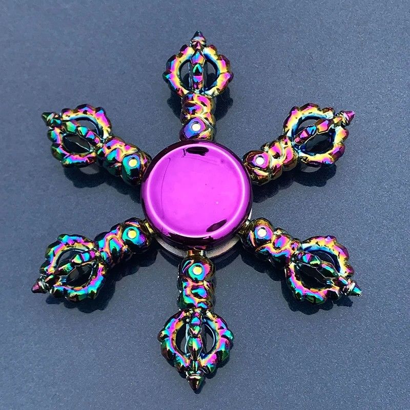 Metal Finger Fidget Spinner EDC Hand Spinner for Autism and ADHD Stress and Anxiety Relief, Focus, kids/ Children Toy