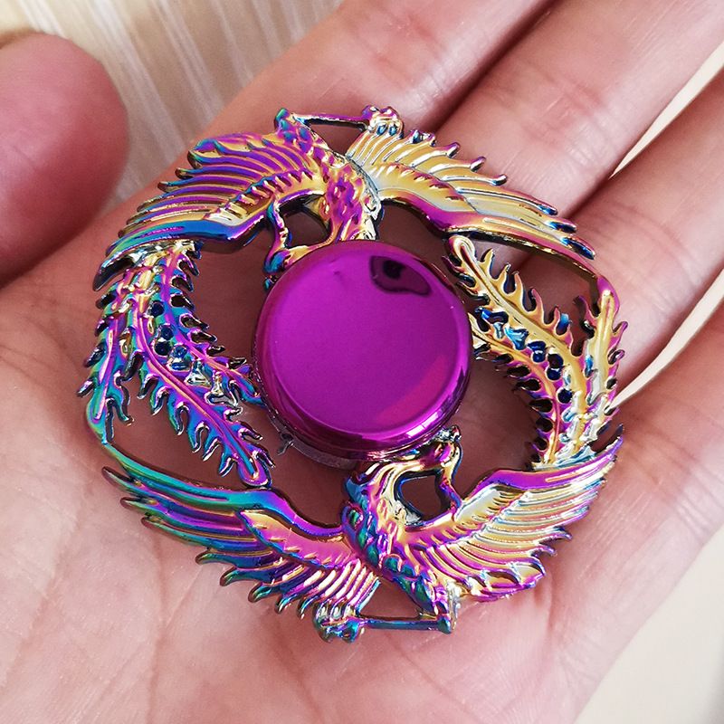 Metal Finger Fidget Spinner EDC Hand Spinner for Autism and ADHD Stress and Anxiety Relief, Focus, kids/ Children Toy