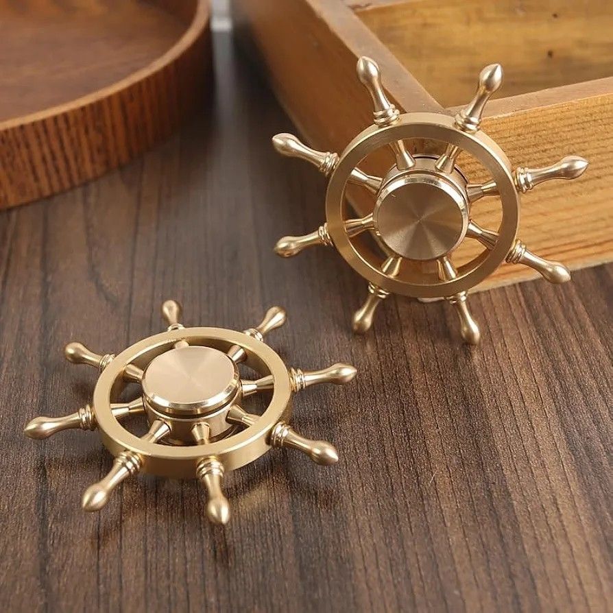 Metal Finger Fidget Spinner EDC Hand Spinner for Autism and ADHD Stress and Anxiety Relief, Focus, kids/ Children Toy