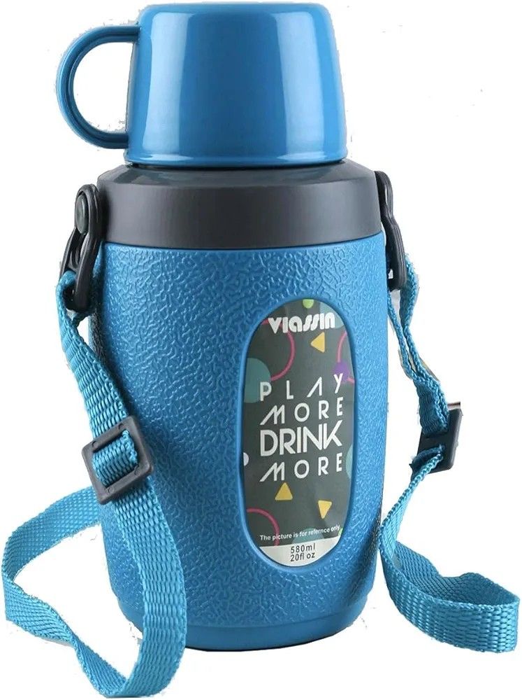 Kettle Design Water Bottle Unbreakable 580ml High-Quality, BPA-free plastic, Large Capacity Children's Student Kids Sports Water Bottle Outdoor PE Cold Water Bottle