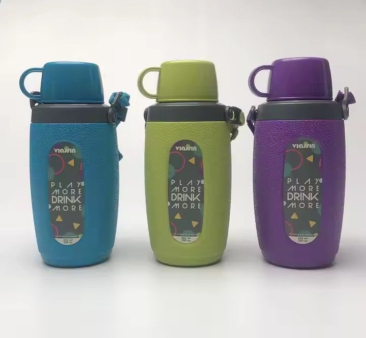 Kettle Design Water Bottle Unbreakable 580ml High-Quality, BPA-free plastic, Large Capacity Children's Student Kids Sports Water Bottle Outdoor PE Cold Water Bottle