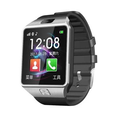 DZ09 Bluetooth Smartwatch,Touchscreen Wrist Smart Phone Watch Sports Fitness Tracker with SIM SD Card Slot Camera Pedometer Compatible with Android Smartphone for Kids Men Women