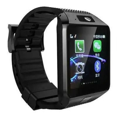 DZ09 Bluetooth Smartwatch,Touchscreen Wrist Smart Phone Watch Sports Fitness Tracker with SIM SD Card Slot Camera Pedometer Compatible with Android Smartphone for Kids Men Women