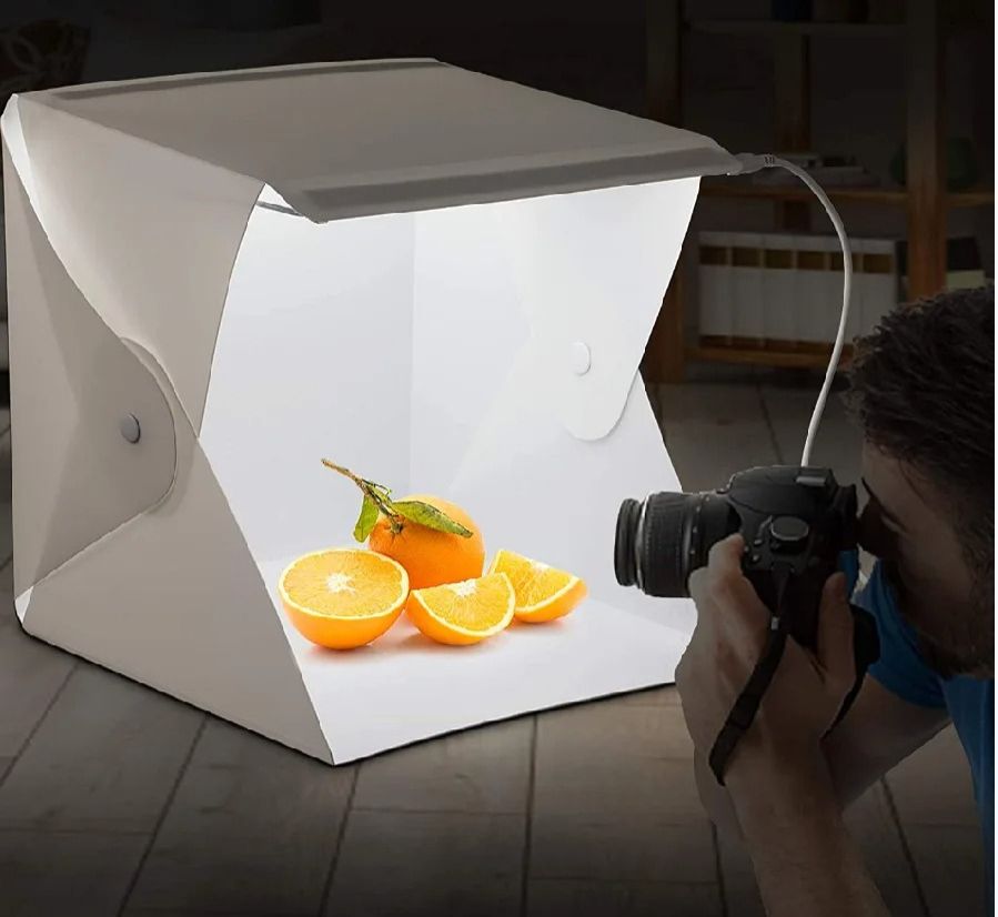 Photo Box Portable Best price for Portable Folding Photobox Softbox Light Box with Double ...