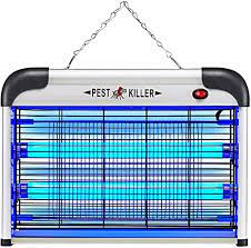 220V Electric UV Mosquito Killer Lamp LED Night Light Insect Bug Zapper Fly Trap Electronics Anti Fly Pest Control Light 20W