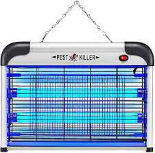 220V Electric UV Mosquito Killer Lamp LED Night Light Insect Bug Zapper Fly Trap Electronics Anti Fly Pest Control Light 20W