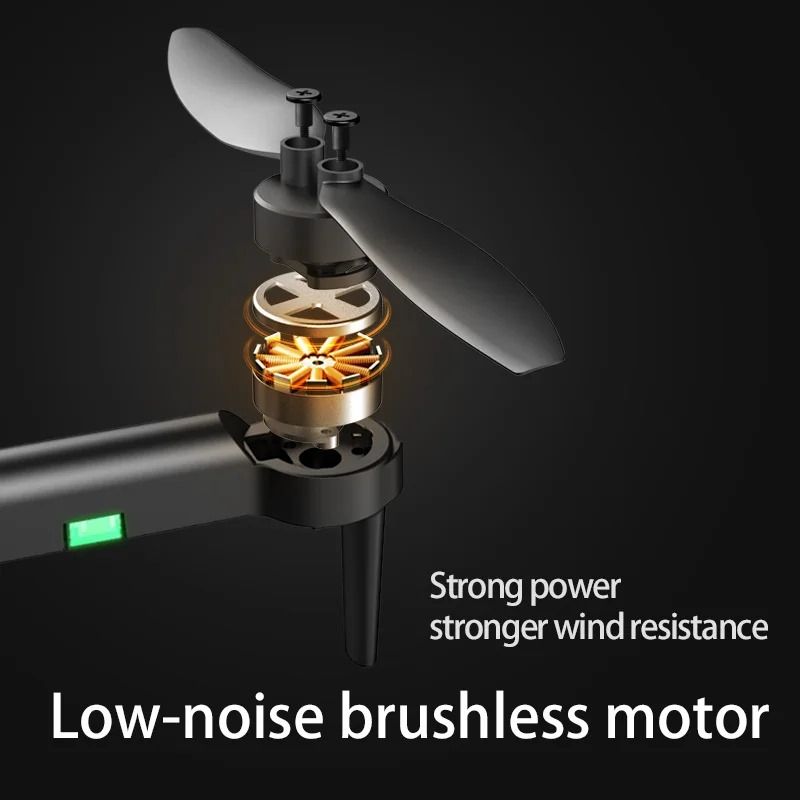 Mini Drone 4K HD Optical Flow Positioning Four Axis Aircraft Aerial Camera UAV Remote Control LED Lights 360 ° Roll Drone New Arrival