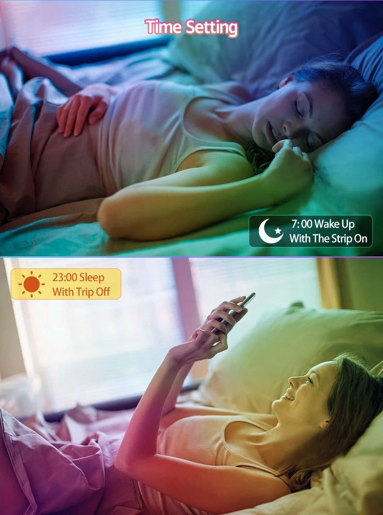 RGB LED Corner Lamp – Modern Minimalist Floor Standing Light with Remote Control & Music Sync for Mood Lighting in Bedrooms & Gaming Spaces