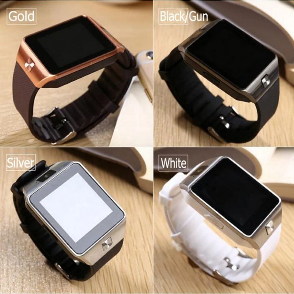 Bluetooth Smart Watch Men Smartwatch Sport Women Smart Watches DZ09 Touch Screen