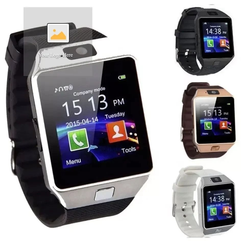 Bluetooth Smart Watch Men Smartwatch Sport Women Smart Watches DZ09 Touch Screen