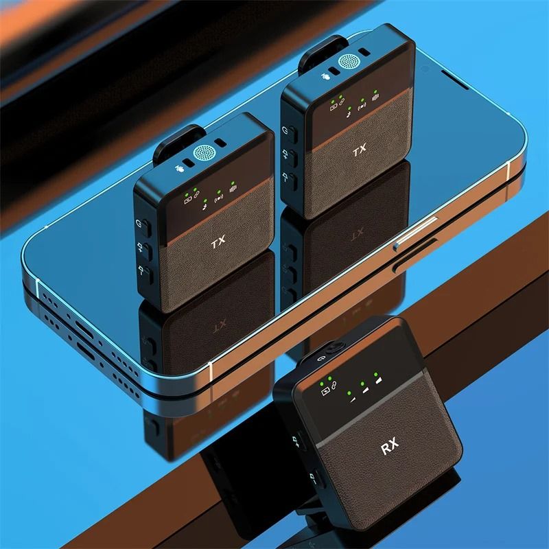 2 Wireless go UHF Wireless Lavalier Microphone System for Smartphone Laptop DSLR Tablet Camcorder Recorder PK Comica Rode