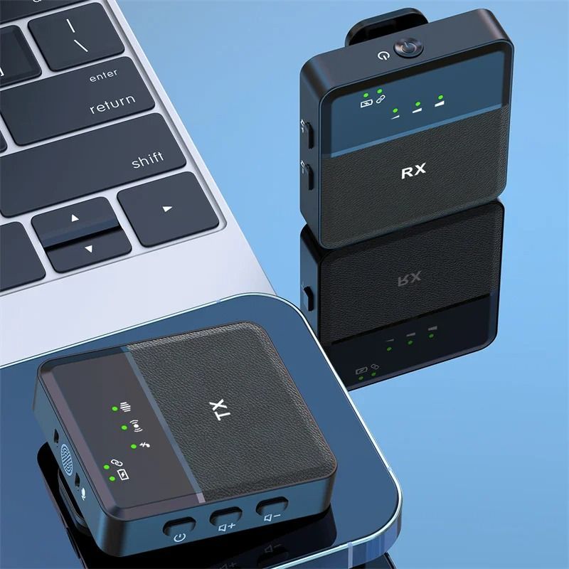 2 Wireless go UHF Wireless Lavalier Microphone System for Smartphone Laptop DSLR Tablet Camcorder Recorder PK Comica Rode