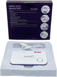 BVOT M88 4G/5G Wi-Fi Mobile Hotspot, One-Button Connect, Fast Boot, Share Multiple Devices