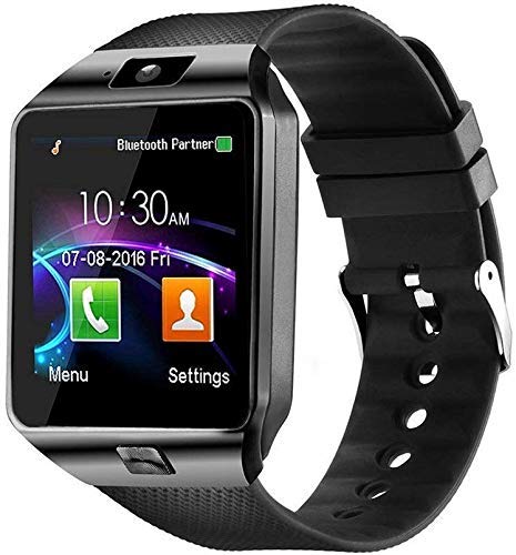 W007 Smartwatch with SIM Slot, Memory Card Slot and Camera Support for All Android and iOS Phones