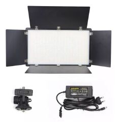 Professional Photo & Video LED Light Kit with 2.1m Stand – VARICOLOR Pro LED 800 & U600 600 LED Panel, Adjustable 3200K–6500K/5600K, Dimmable Brightness, AC/Battery Powered