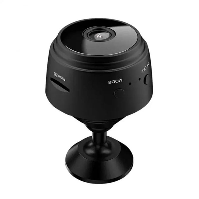 A9 Mini Camera, 1080P HD Cameras with Magnetic Back Cover, Baby Nanny Cam with Phone App,Tiny Smart Camera for Indoor Outdoor (Black)