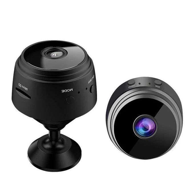 A9 Mini Camera, 1080P HD Cameras with Magnetic Back Cover, Baby Nanny Cam with Phone App,Tiny Smart Camera for Indoor Outdoor (Black)