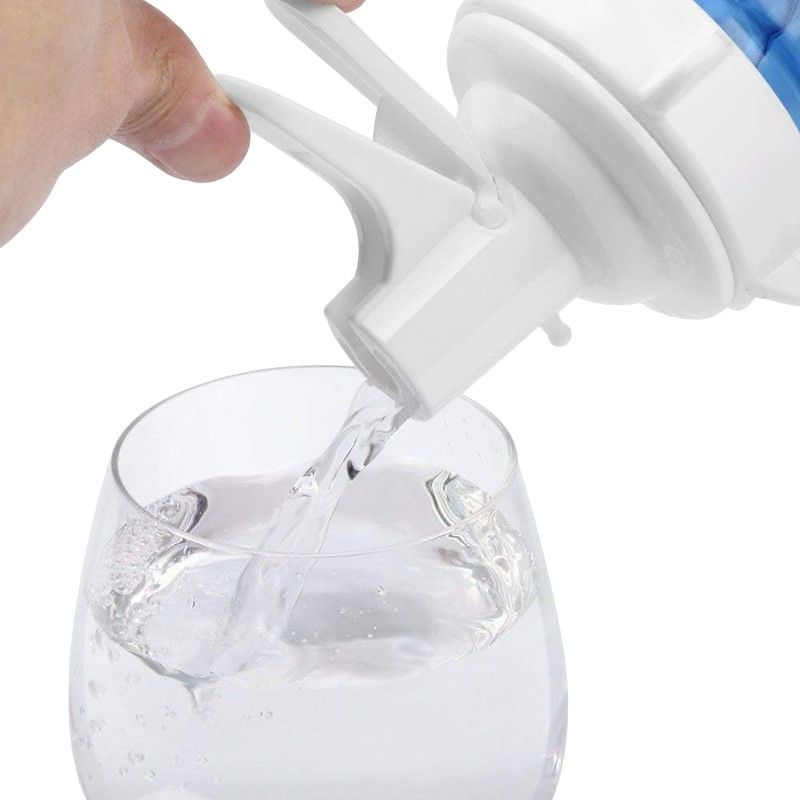 Water Dispensing Spigot Valve and Bottle Holder Set with Stand, Metal Plated Cradle Set with Water Dispenser Valve, Dustproof Plug, Crown Top Water Bottles, for Camping, Counter, Office and Home Use