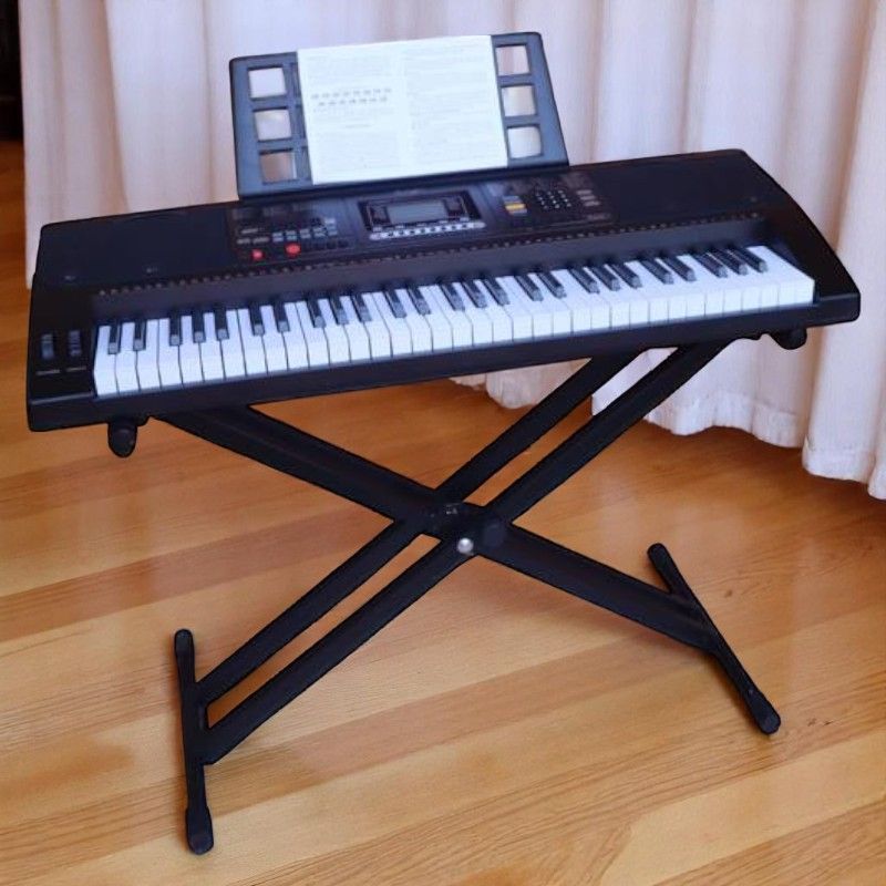 61 Key Keyboard Piano, Portable Electric Piano Keyboard w/LCD Screen, Built-In Speakers, Keyboard ONLY Without Stand Ideal for Beginner Adult he Lexington EK61223, Electronic Organ/ Keyboard