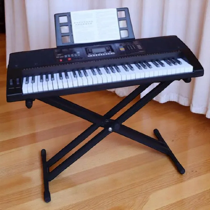61 Key Keyboard Piano, Portable Electric Piano Keyboard w/LCD Screen, Built-In Speakers, Keyboard ONLY Without Stand Ideal for Beginner Adult he Lexington EK61223, Electronic Organ/ Keyboard