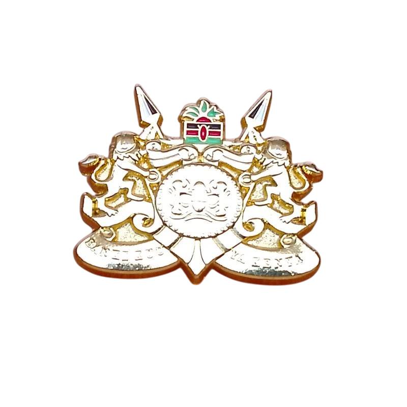 Central Bank of Kenya (CBK) Official Lapel Pin – Premium Gold-Plated Enamel Badge – Executive Banking & Finance Symbol